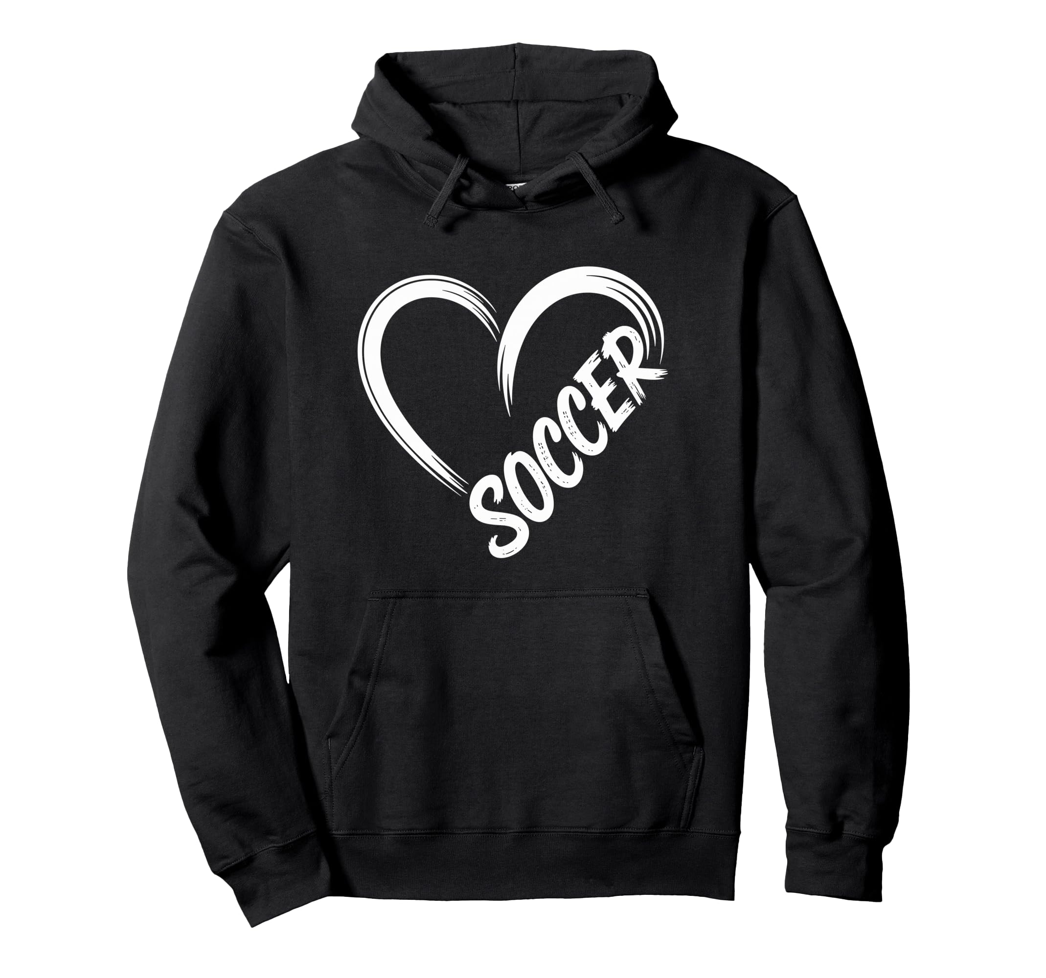 Funny Soccer Heart Soccer Player Hoodie - Novelty Apparel Unisex - T-Shirt, Sweatshirt, Hoodie