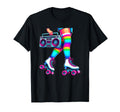 Rollerskates Funny 80S Roller Disco T-Shirt - Custom Art Print for Adults - T-Shirt, Sweatshirt, Hoodie