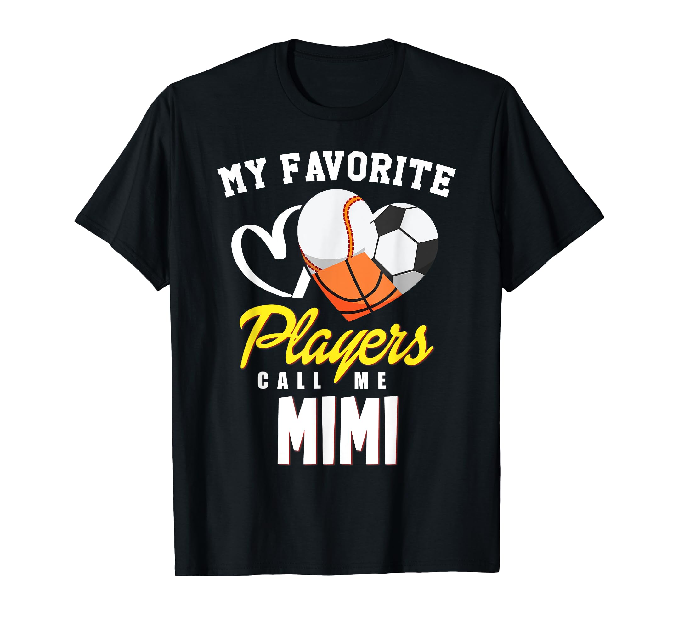 My Favorite Players Baseball Soccer T-Shirt - Custom Art Print Men Women - T-Shirt, Sweatshirt, Hoodie