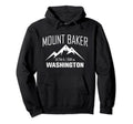 Mount Baker Kulshan Washington Climbing Hoodie - Unique Graphic Unisex - T-Shirt, Sweatshirt, Hoodie