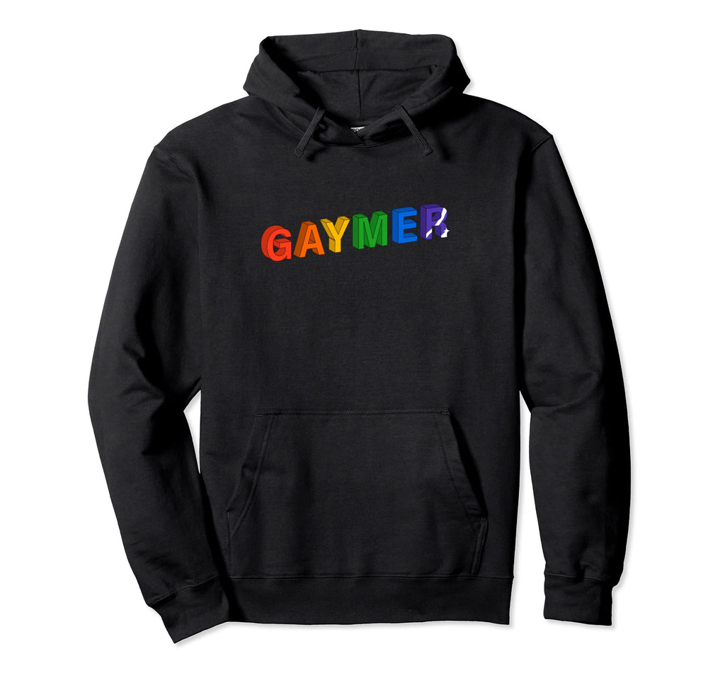 Gaymer Video Games Gaming Gift Hoodie - Fun Novelty Design for Adults - T-Shirt, Sweatshirt, Hoodie