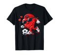 Heart Soccer Character Funny Sports T-Shirt - Streetwear Style for Adults - T-Shirt, Sweatshirt, Hoodie