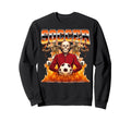 Soccer Player Skeleton 90S Bootleg Sweatshirt - Novelty Apparel for Adults - T-Shirt, Sweatshirt, Hoodie