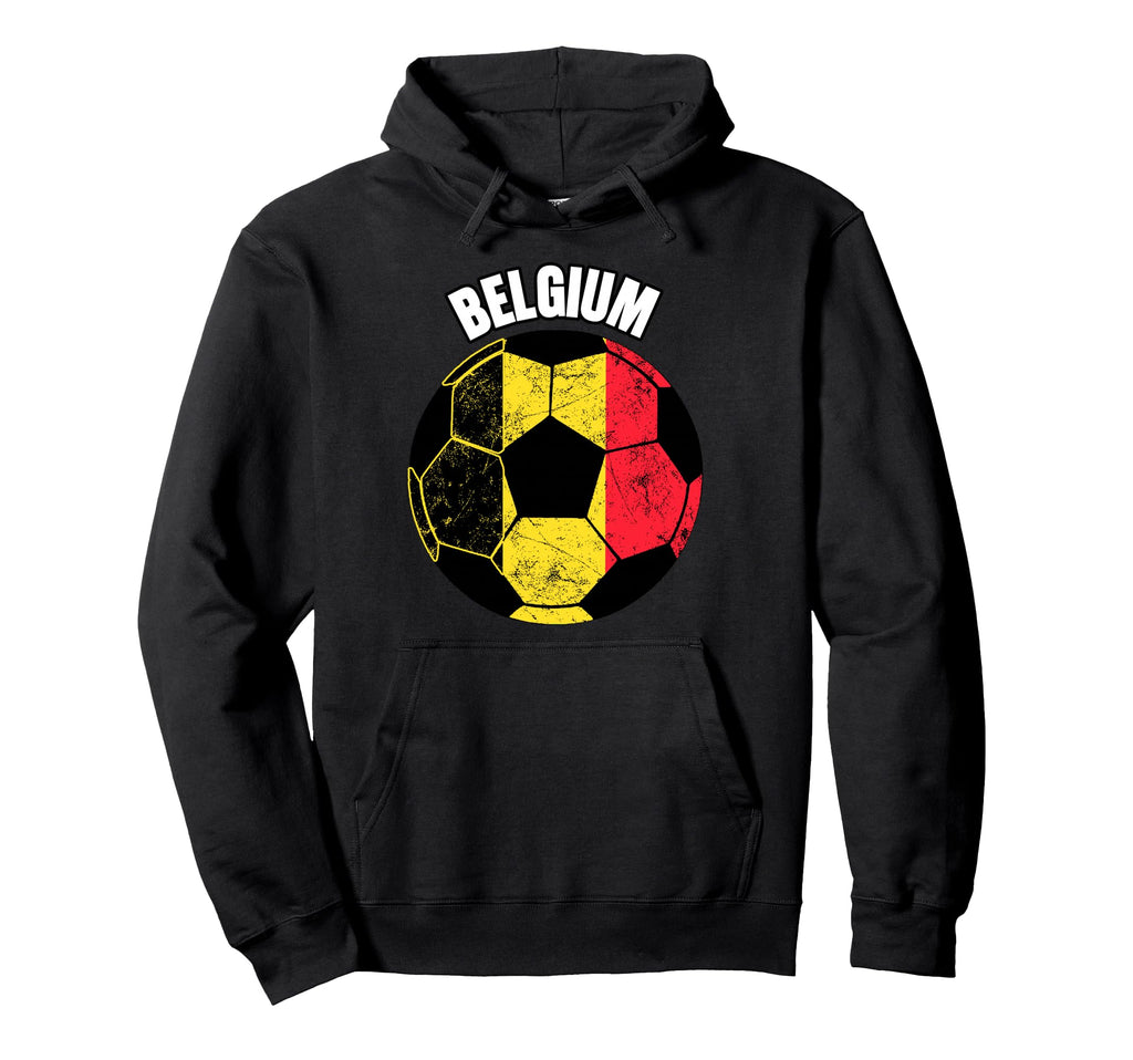 Belgium Soccer Game Player Football Fan Hoodie - Trendy Graphic Men Women - T-Shirt, Sweatshirt, Hoodie