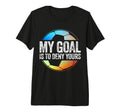 Soccer Goalkeeper Tri Blend T-Shirt - Novelty Apparel Unisex - T-Shirt, Sweatshirt, Hoodie
