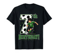 Seventh Birthday Soccer Seven Year Old T-Shirt - Streetwear Style Men Women - T-Shirt, Sweatshirt, Hoodie