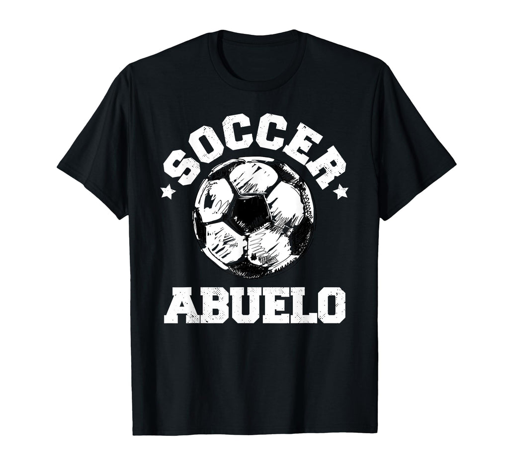 Soccer Abuelo Soccer Ball Distressed T-Shirt - Casual Everyday Wear Unisex - T-Shirt, Sweatshirt, Hoodie