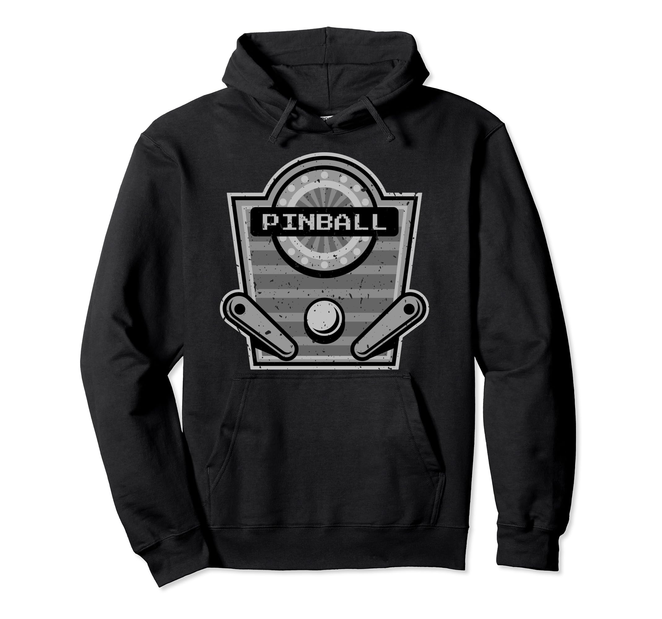 Pinball Funny Pinballer Flipping Ball Hoodie - Novelty Apparel Unisex - T-Shirt, Sweatshirt, Hoodie