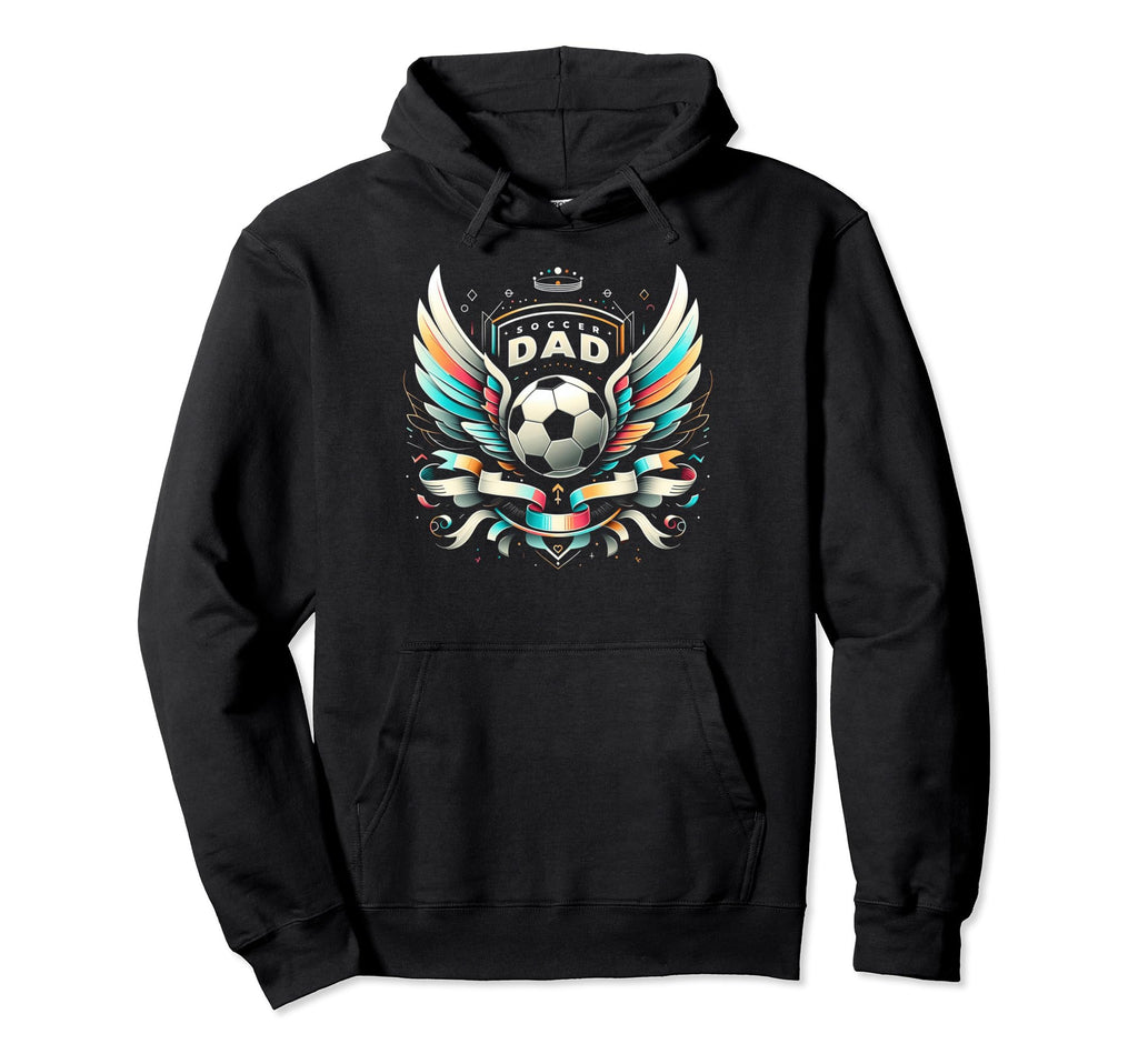 Soccer Dad Family Matching Dad Hoodie - Aesthetic Graphic Men Women - T-Shirt, Sweatshirt, Hoodie