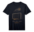 Mens Soccer Faith Focus Finish Philippians T-Shirt - Trendy Graphic Unisex - T-Shirt, Sweatshirt, Hoodie