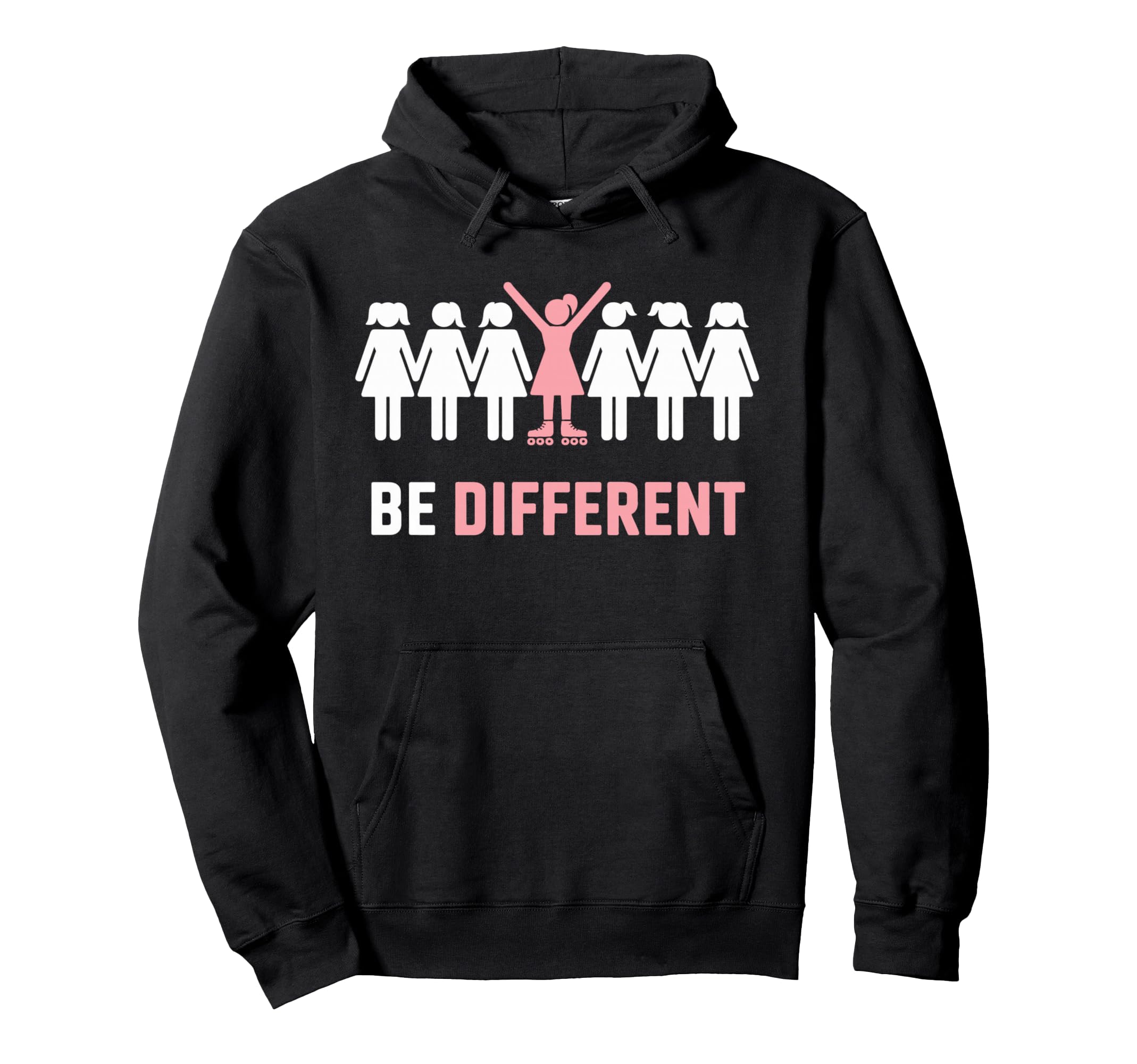 Different Roller Skate Roller Skating Hoodie - Streetwear Style for Adults - T-Shirt, Sweatshirt, Hoodie