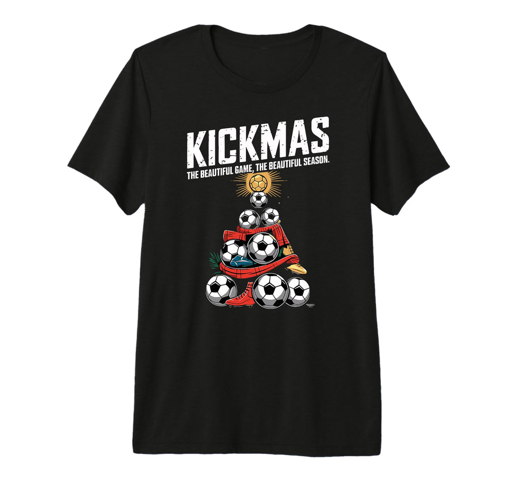Kickmas Beautiful Game Beautiful Season T-Shirt - Graphic Print for Adults - T-Shirt, Sweatshirt, Hoodie