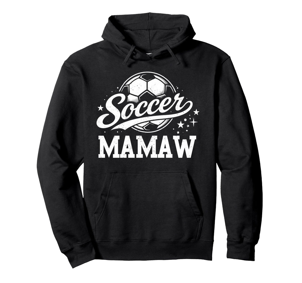 Soccer Mamaw Family Matching Soccer Hoodie - Fun Novelty Design for Adults - T-Shirt, Sweatshirt, Hoodie