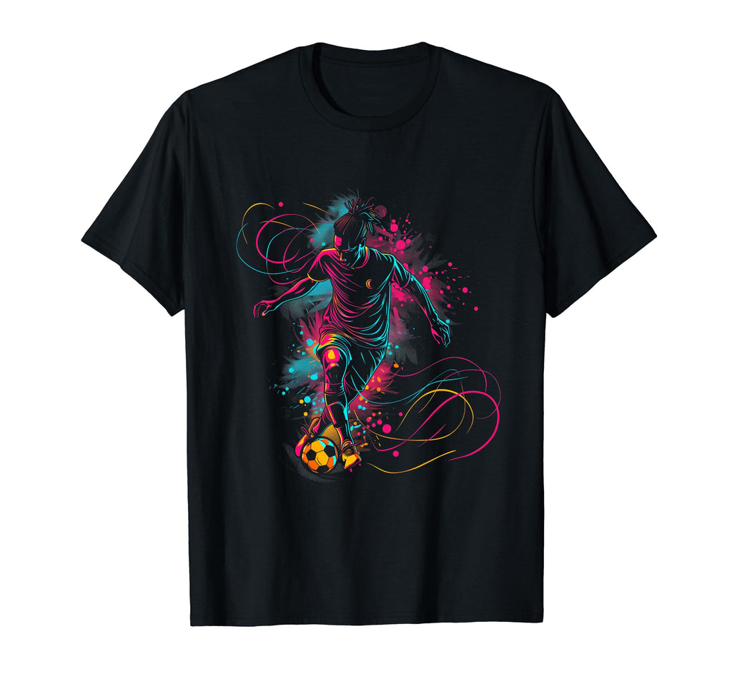 Soccer Player Sports T-Shirt - Minimalist Print Unisex - T-Shirt, Sweatshirt, Hoodie