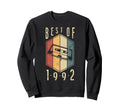 Best 1992 Gifts Cassette Tape Sweatshirt - Trendy Graphic Men Women - T-Shirt, Sweatshirt, Hoodie
