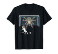 Goalie Raccoon Soccer Multi Arm Trash Panda T-Shirt - Unique Graphic Unisex - T-Shirt, Sweatshirt, Hoodie