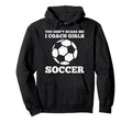 You Dont Scare Me I Coach Soccer Funny Hoodie - Unique Graphic for Adults - T-Shirt, Sweatshirt, Hoodie
