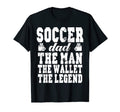 Mens Funny Soccer Dad Wallet Legend T-Shirt - Custom Art Print Unisex - T-Shirt, Sweatshirt, Hoodie