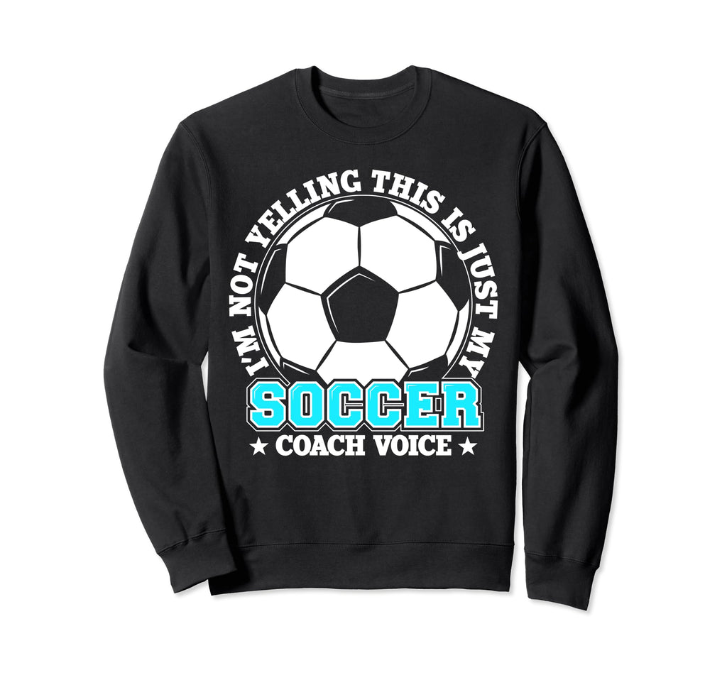Trainer Coaching Soccer Coach Mom Sweatshirt - Minimalist Print for Adults - T-Shirt, Sweatshirt, Hoodie