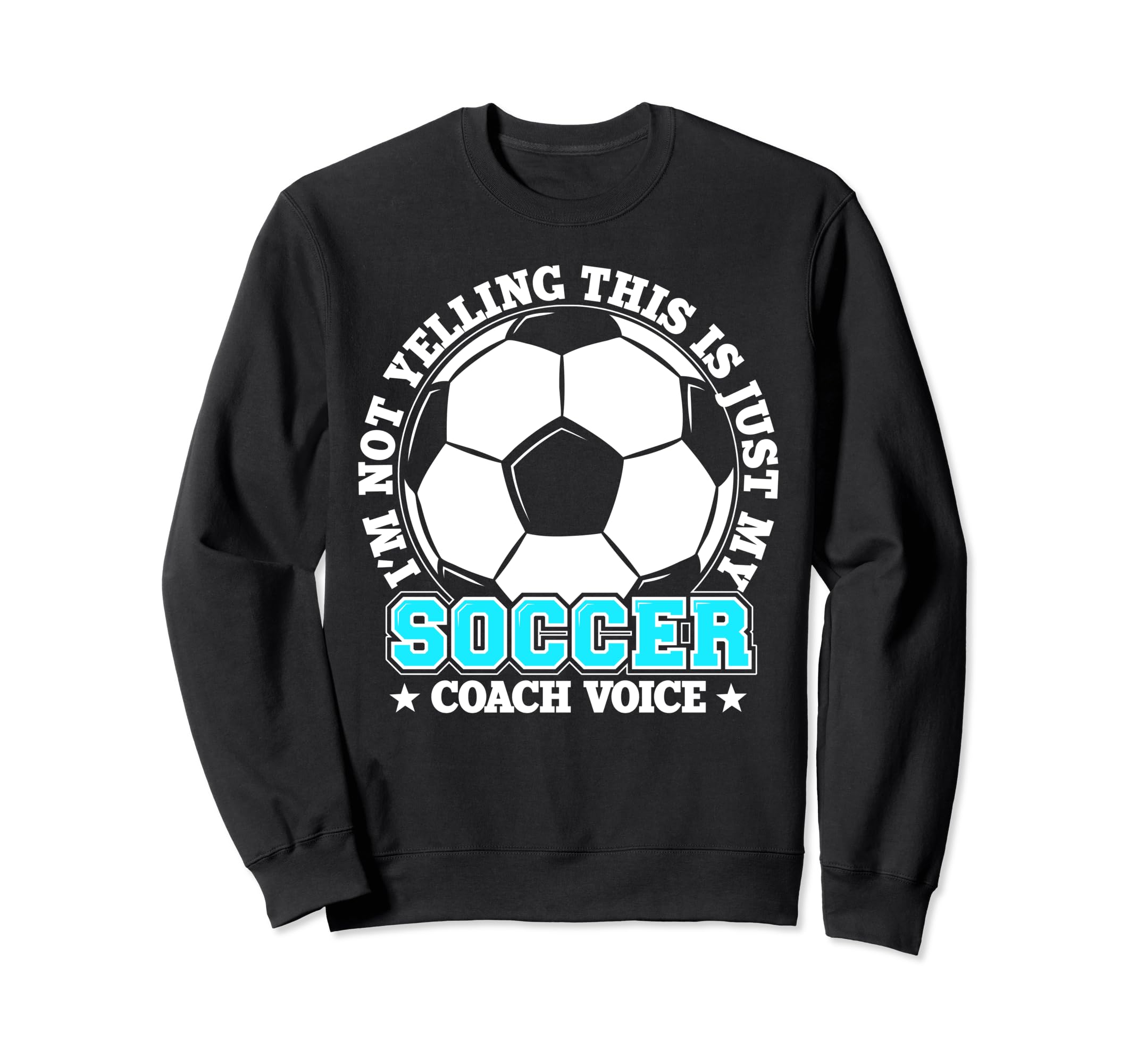 Trainer Coaching Soccer Coach Mom Sweatshirt - Minimalist Print for Adults - T-Shirt, Sweatshirt, Hoodie
