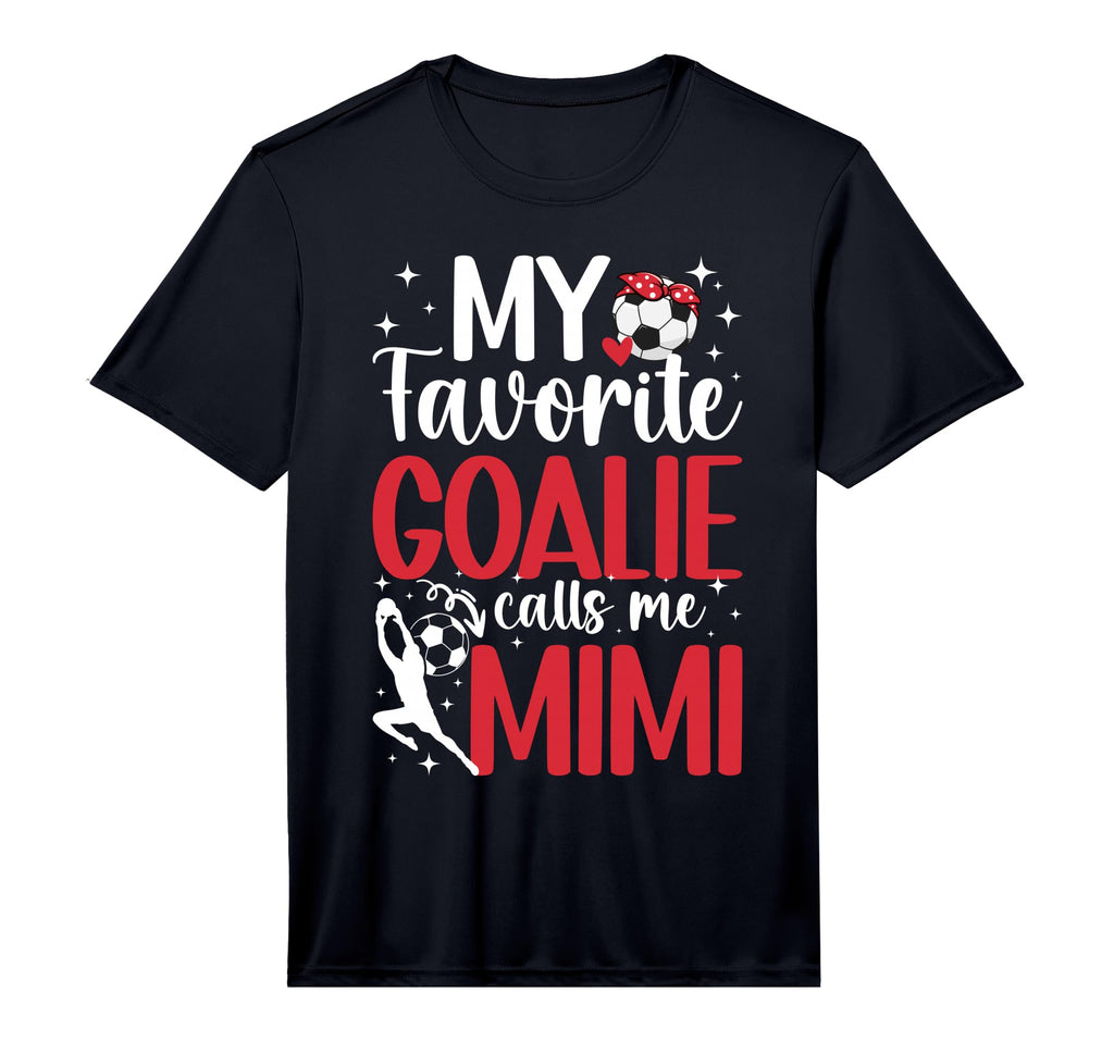 Mens My Favorite Soccer Goalie Mimi T-Shirt - Custom Art Print for Adults - T-Shirt, Sweatshirt, Hoodie