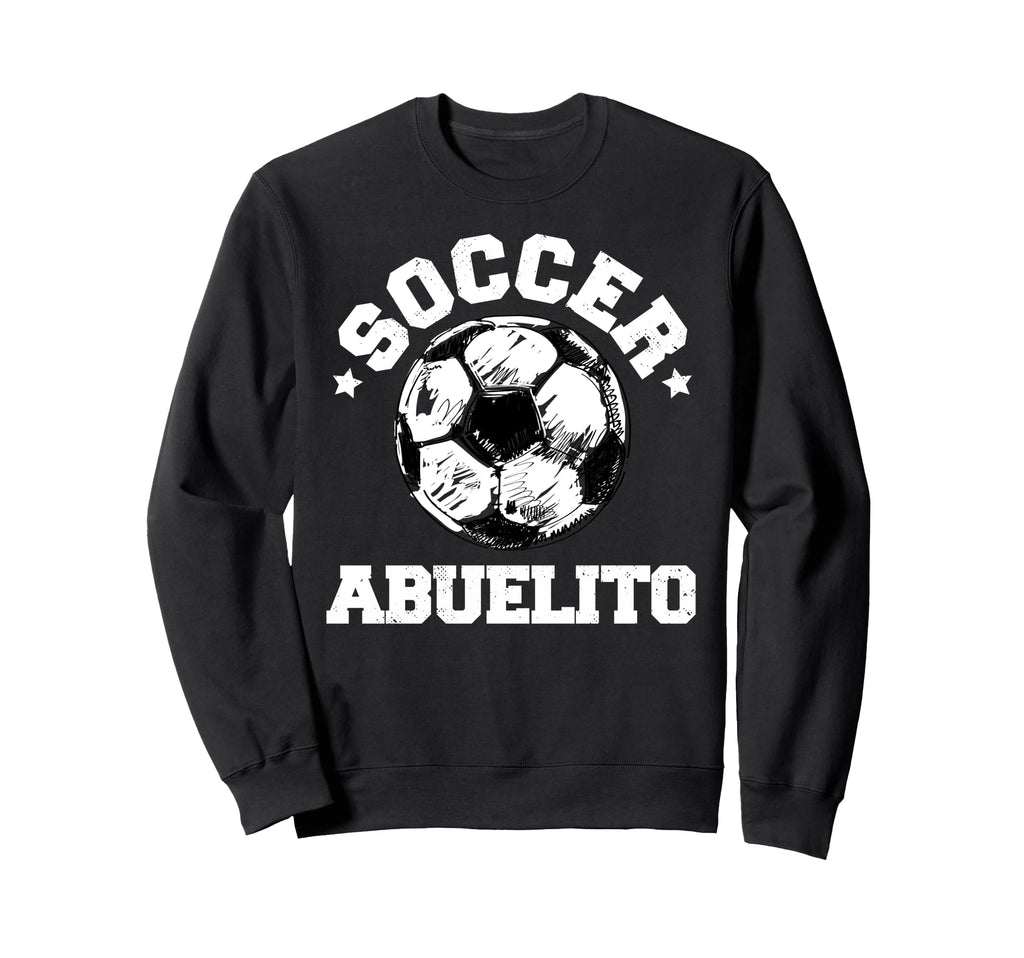 Soccer Abuelito Soccer Ball Sweatshirt - Aesthetic Graphic Unisex - T-Shirt, Sweatshirt, Hoodie