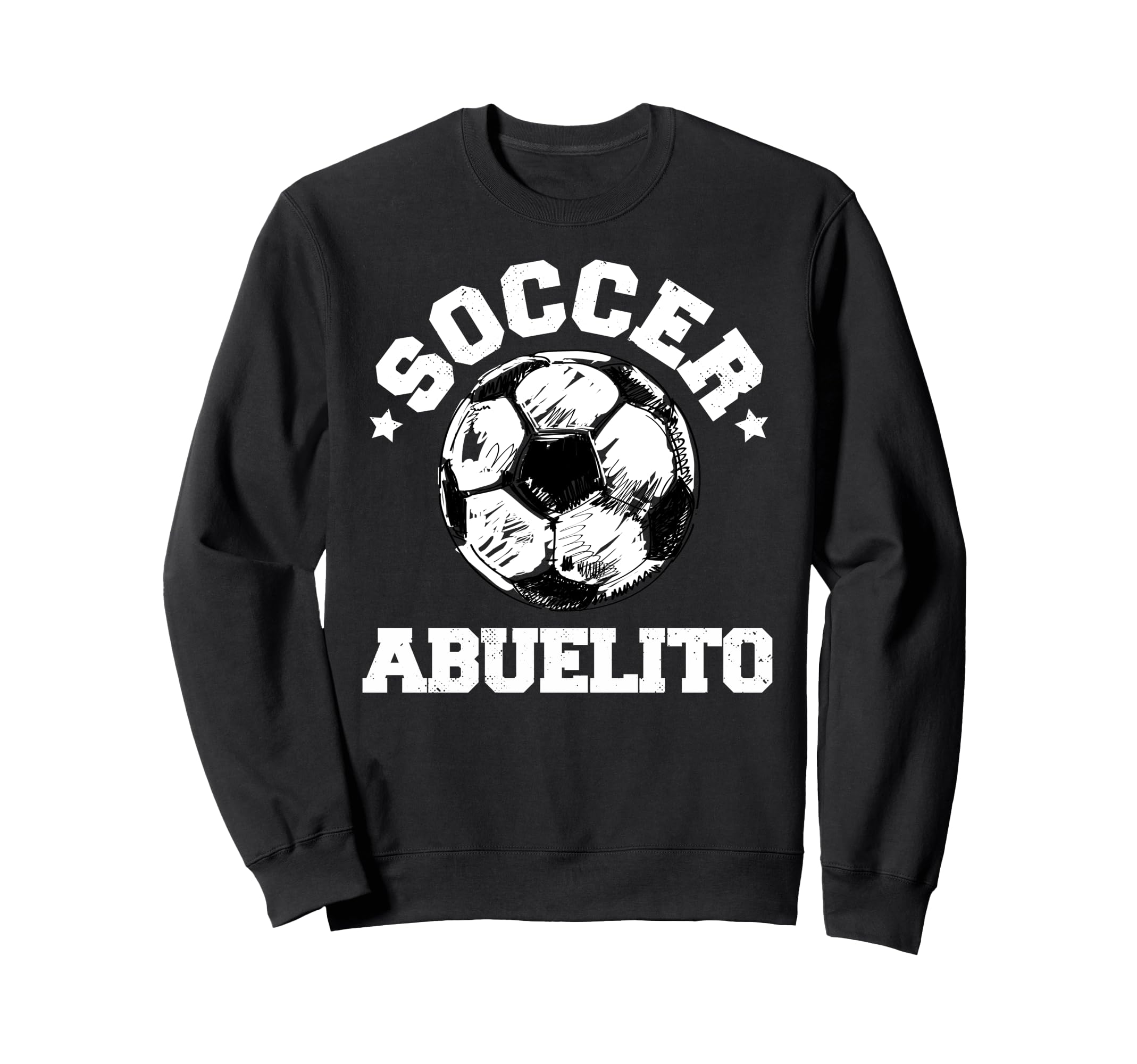 Soccer Abuelito Soccer Ball Sweatshirt - Aesthetic Graphic Unisex - T-Shirt, Sweatshirt, Hoodie