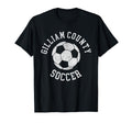Gilliam County Soccer Distressed 90S T-Shirt - Streetwear Style for Adults - T-Shirt, Sweatshirt, Hoodie