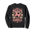 Funny Soccer Stuff Hoodie - Novelty Apparel for Adults - T-Shirt, Sweatshirt, Hoodie