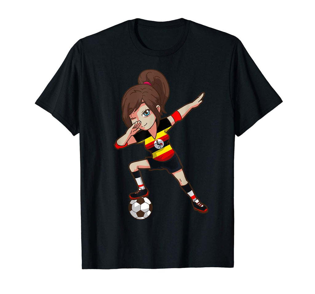 Soccer Fan Uganda Flag T-Shirt - Trendy Graphic for Adults - T-Shirt, Sweatshirt, Hoodie