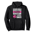 Some Really Love Playing Soccer Soccer Hoodie - Minimalist Print for Adults - T-Shirt, Sweatshirt, Hoodie