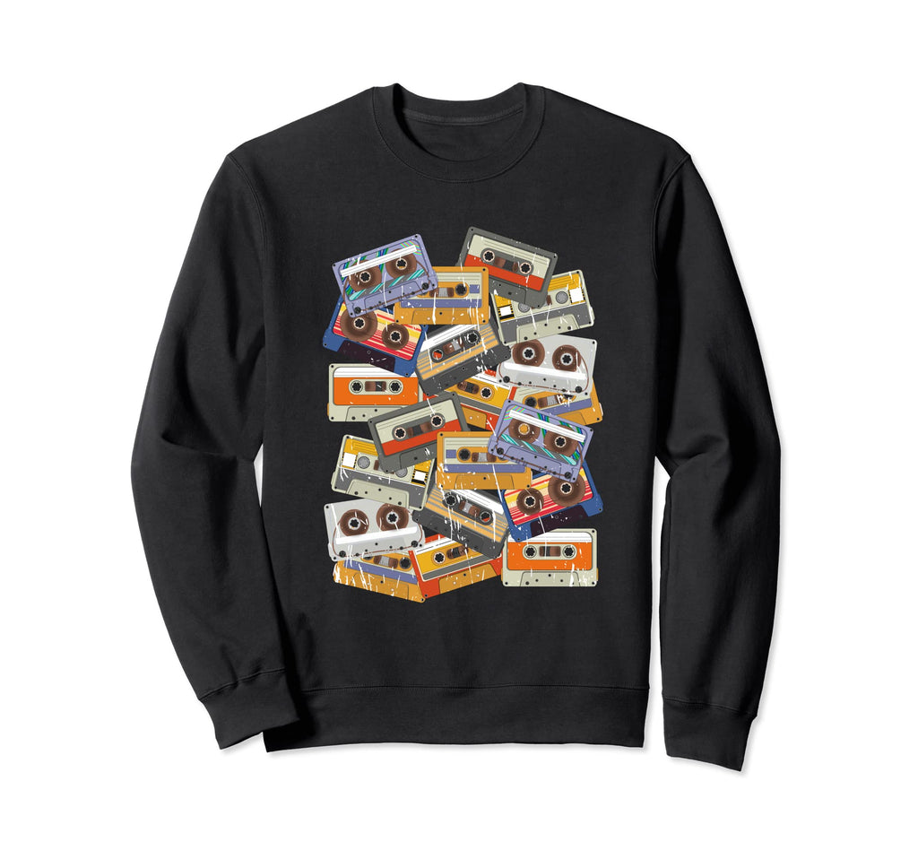 Tape Music Lover Eighties Sweatshirt - Fun Novelty Design Men Women - T-Shirt, Sweatshirt, Hoodie