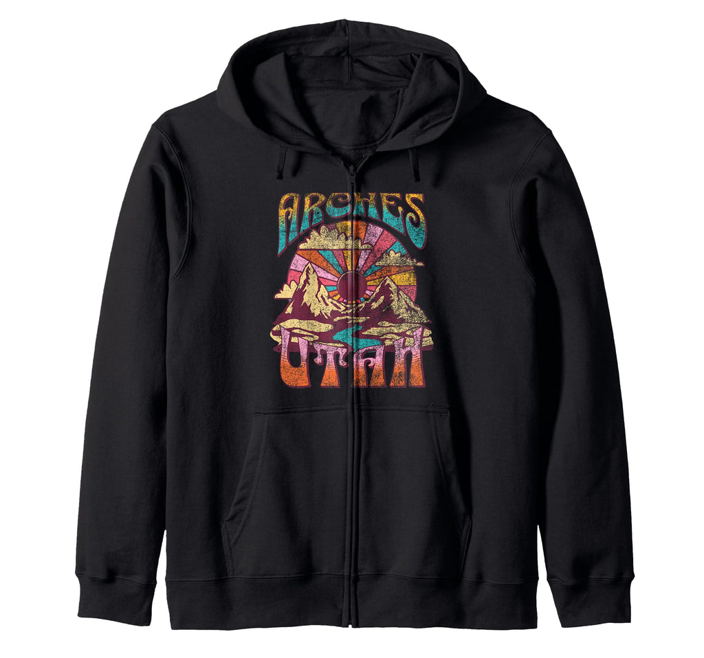 Arches National Park Utah Usa Outdoor Hoodie - Graphic Print Men Women - T-Shirt, Sweatshirt, Hoodie