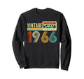 60 Year Old Born 1966 Cassette Tape Sweatshirt - Unique Graphic Men Women - T-Shirt, Sweatshirt, Hoodie