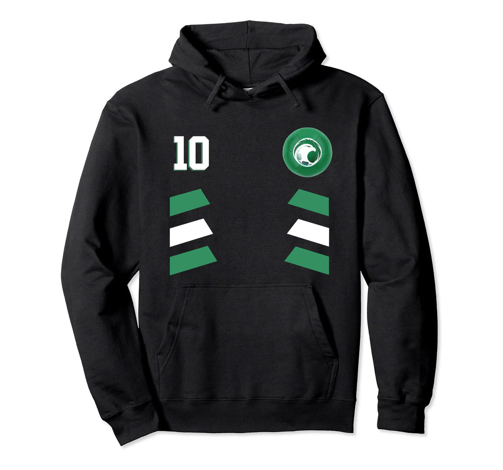 Retro10 Saudi Arabia Football Saudi Hoodie - Aesthetic Graphic for Adults - T-Shirt, Sweatshirt, Hoodie