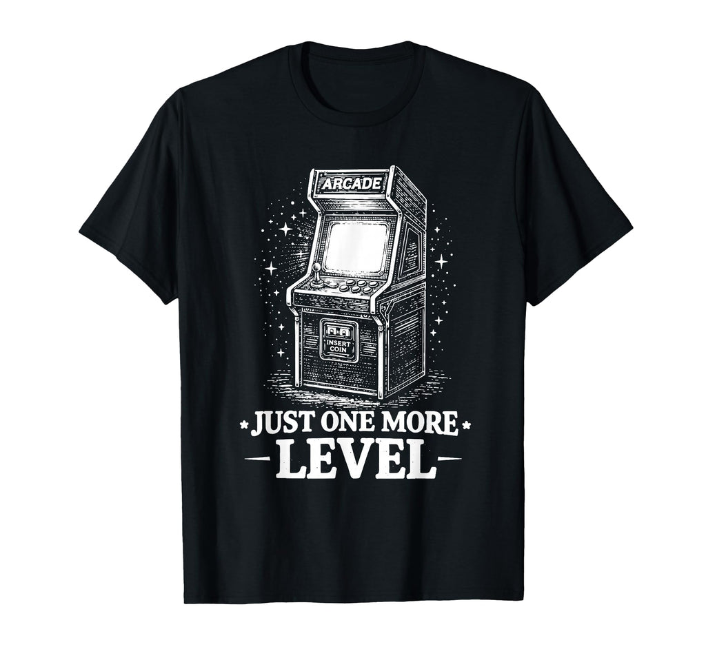 One Level More Arcade Gamer T-Shirt - Graphic Print Men Women - T-Shirt, Sweatshirt, Hoodie