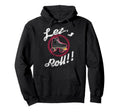 Roller Skating Gift Lets Roll Fun Roller Hoodie - Graphic Print Men Women - T-Shirt, Sweatshirt, Hoodie