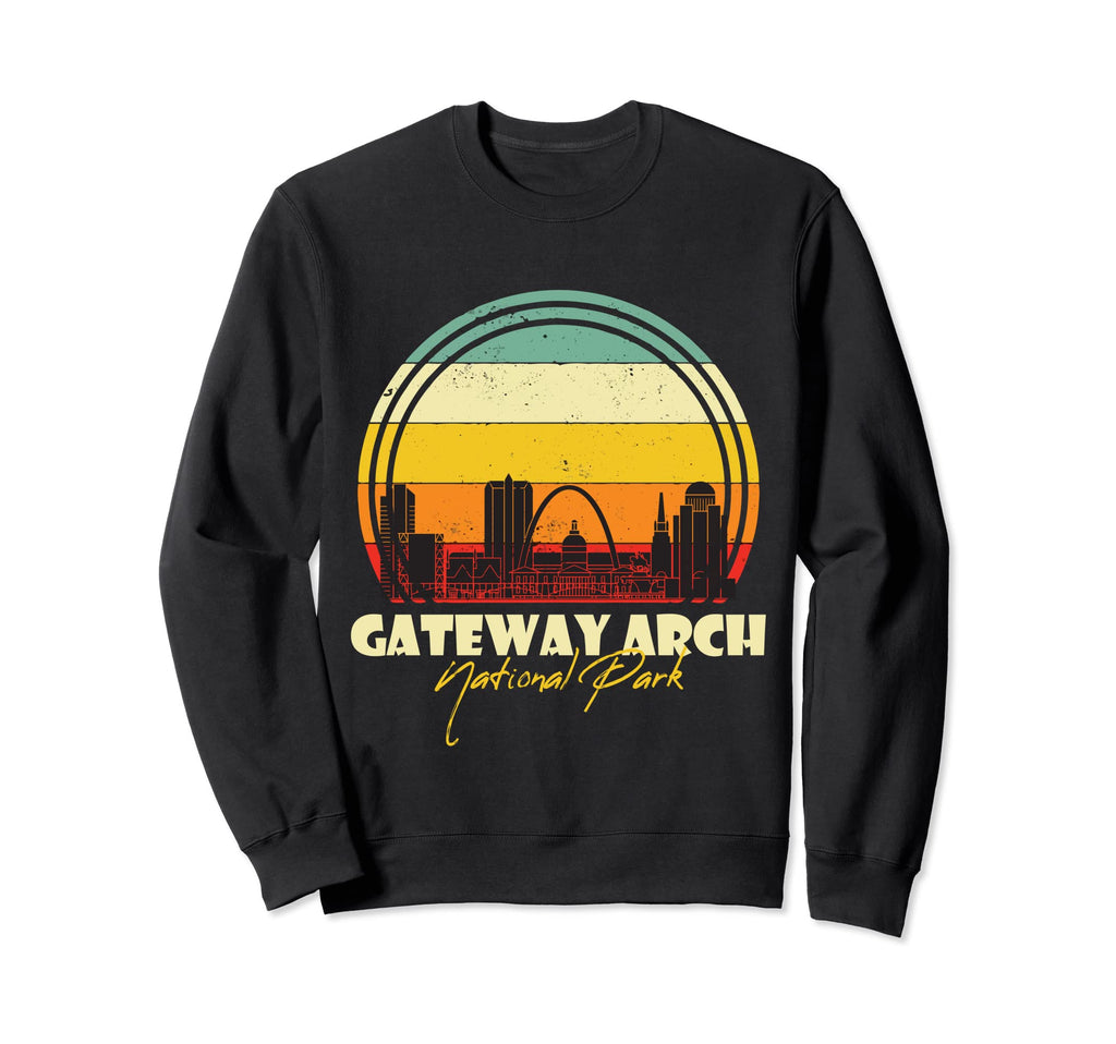 Gateway Arch St Louis National Sweatshirt - Minimalist Print for Adults - T-Shirt, Sweatshirt, Hoodie