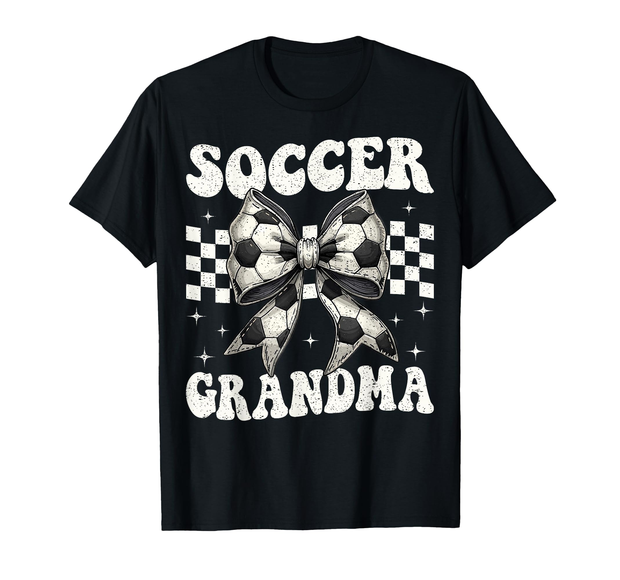 Soccer Grandma Funny Coquette Bow Soccer T-Shirt - Streetwear Style Unisex - T-Shirt, Sweatshirt, Hoodie