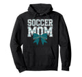 Soccer Mom Coquette Bow Mothers Day Hoodie - Streetwear Style for Adults - T-Shirt, Sweatshirt, Hoodie