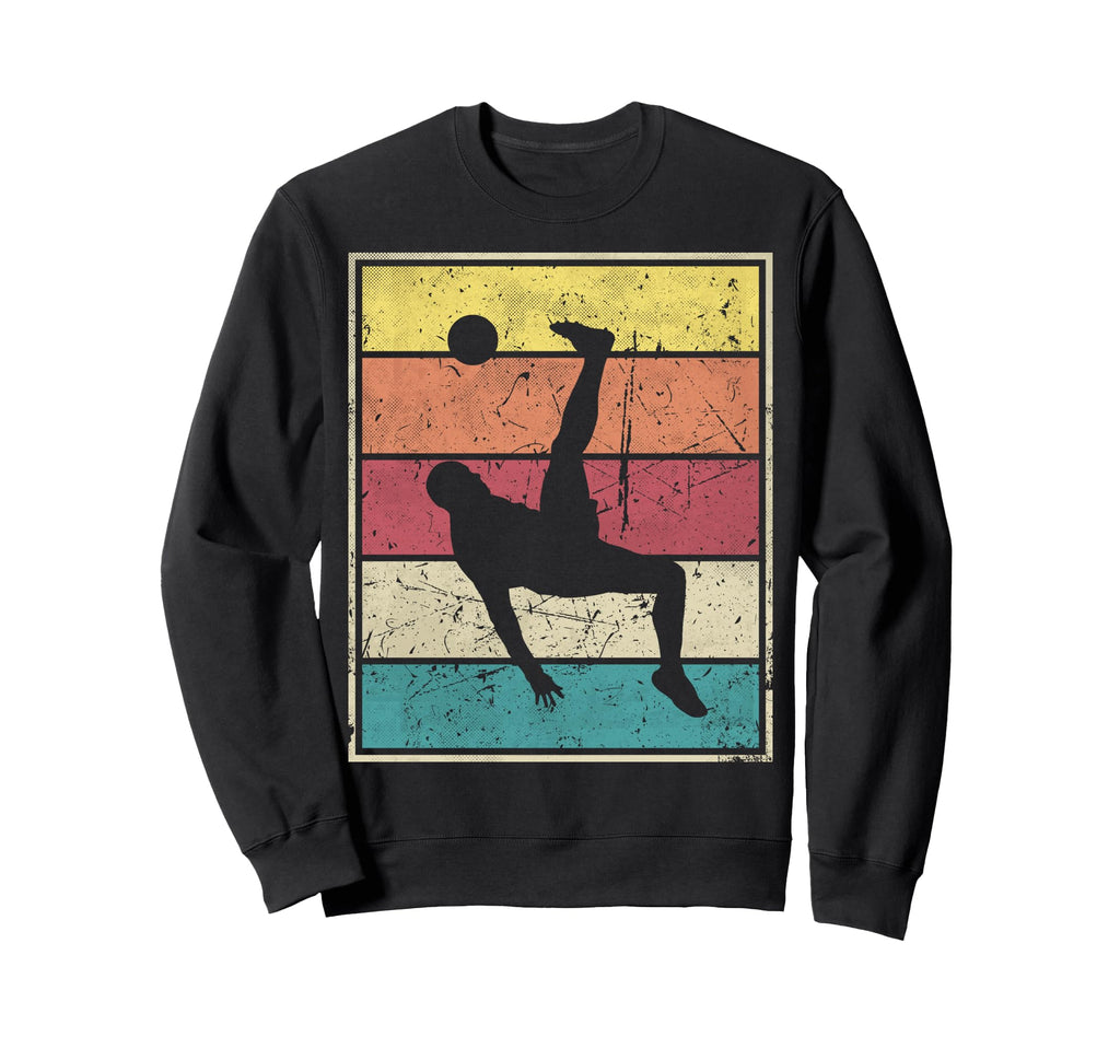 Football Soccer Kick Stripes Sweatshirt - Streetwear Style for Adults - T-Shirt, Sweatshirt, Hoodie