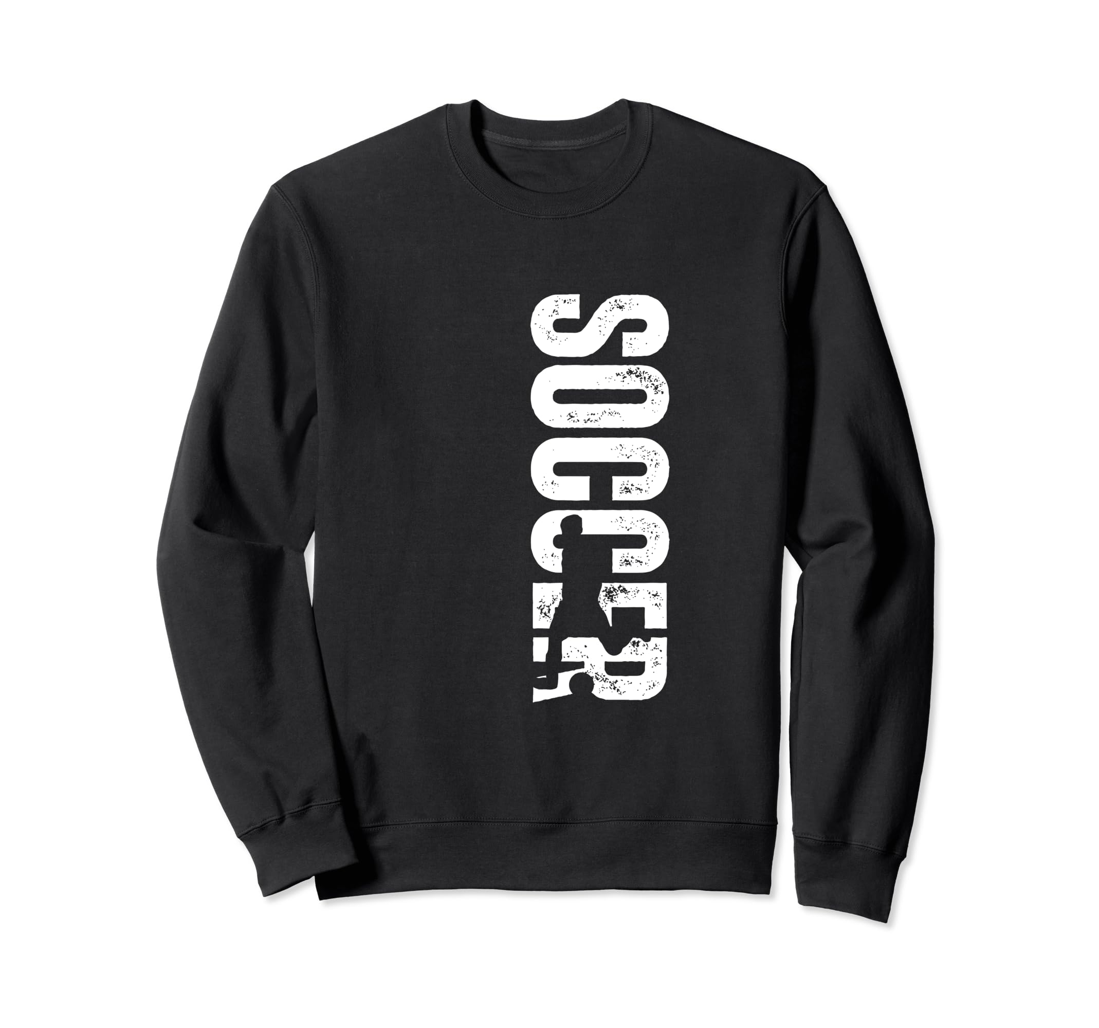 Soccer Coach Distressed Soccer Sweatshirt - Novelty Apparel for Adults - T-Shirt, Sweatshirt, Hoodie