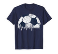 Heartbeat Soccer Lover Soccer Fans T-Shirt - Graphic Print for Adults - T-Shirt, Sweatshirt, Hoodie