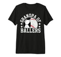 Grandpa Ballers Soccer Baseball T-Shirt - Fun Novelty Design Men Women - T-Shirt, Sweatshirt, Hoodie