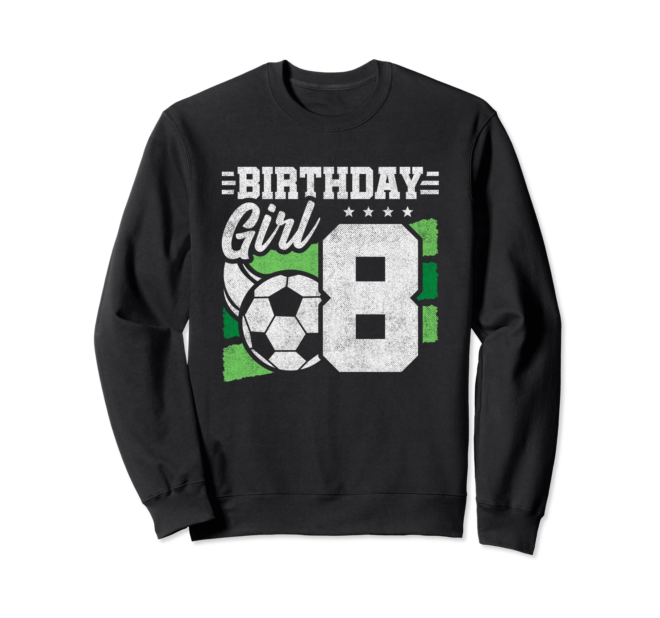 Soccer Birthday Party 8 Year Old 8Th Sweatshirt - Custom Art Print Unisex - T-Shirt, Sweatshirt, Hoodie