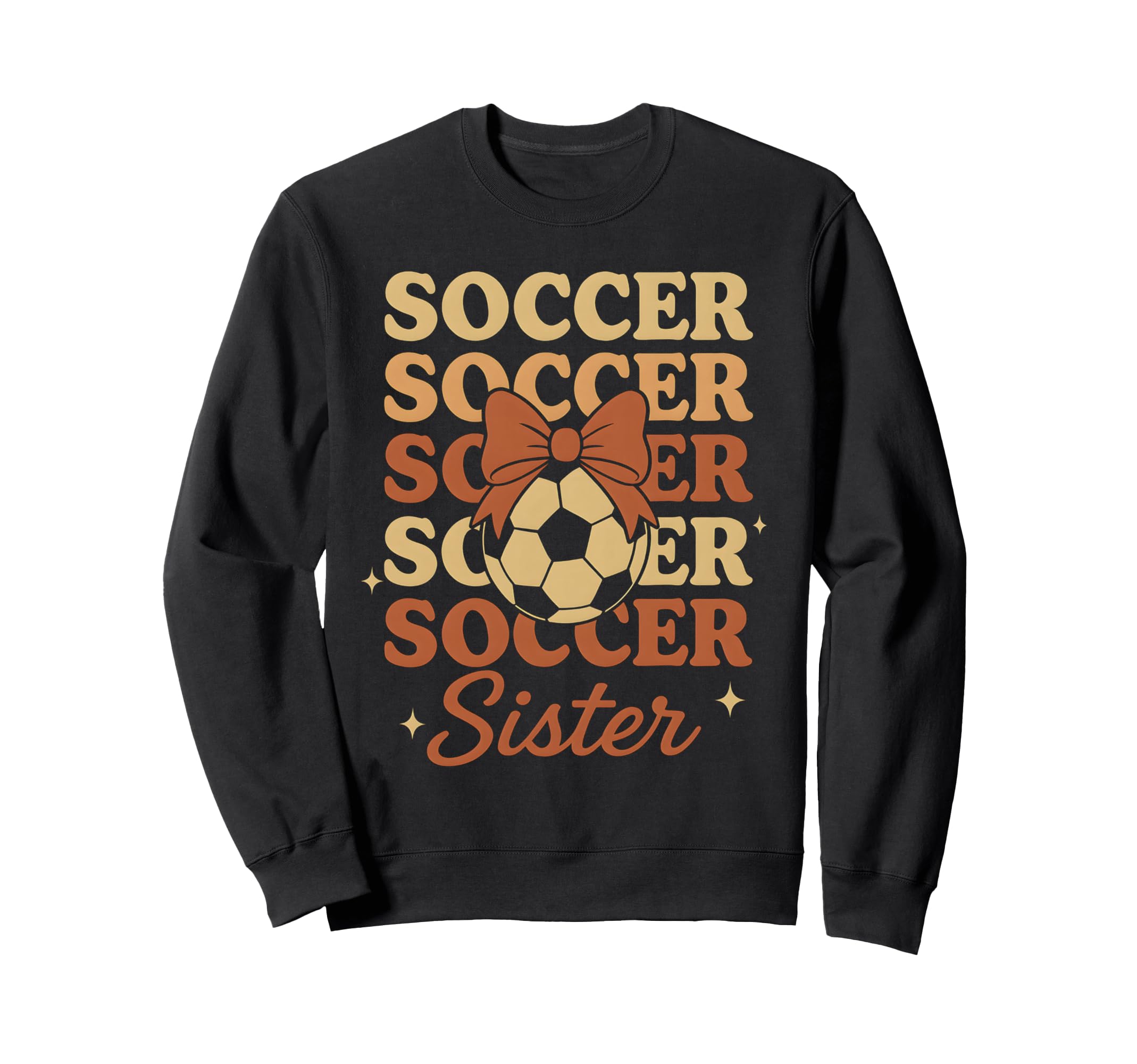 Soccer Coquette Bow Soccer Sister Sweatshirt - Streetwear Style Unisex - T-Shirt, Sweatshirt, Hoodie