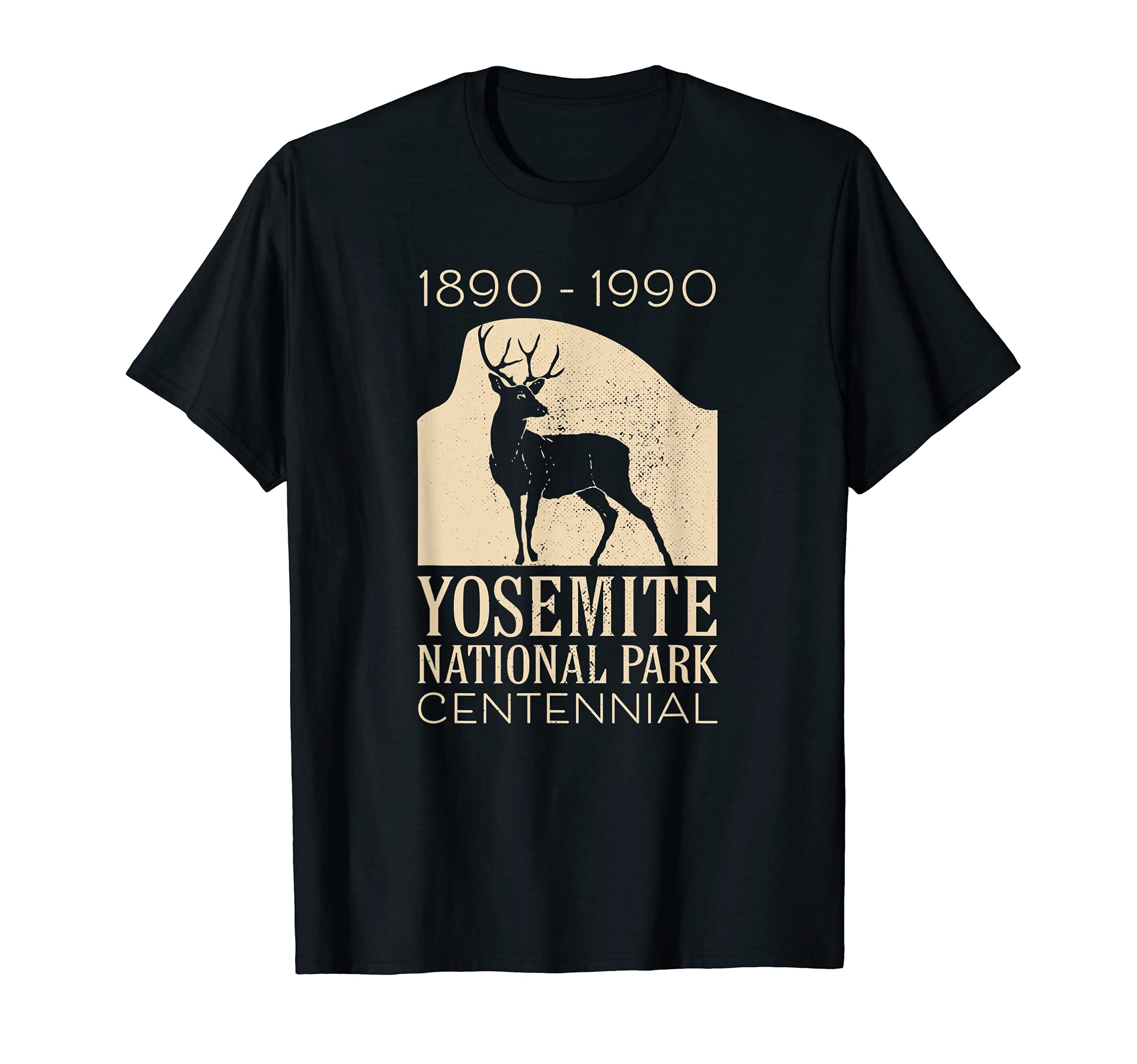 Yosemite National Park 1890 1990 T-Shirt - Graphic Print for Adults - T-Shirt, Sweatshirt, Hoodie