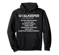 Soccer Goalkeeper Definition Soccer Hoodie - Trendy Graphic for Adults - T-Shirt, Sweatshirt, Hoodie