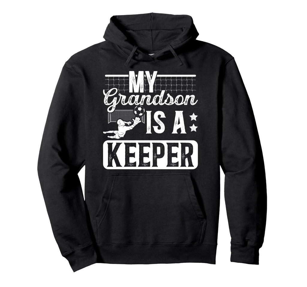 Proud Soccer Keeper Papaw Soccer Hoodie - Novelty Apparel for Adults - T-Shirt, Sweatshirt, Hoodie