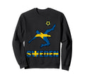 Sweden Football Soccer Game Player Sweatshirt - Aesthetic Graphic Unisex - T-Shirt, Sweatshirt, Hoodie